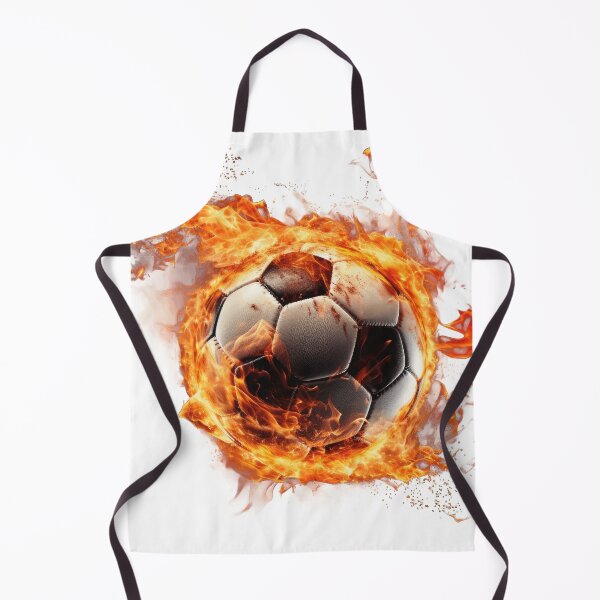 Item preview, Football on fire for football fans designed and sold by Nextstep Design.
