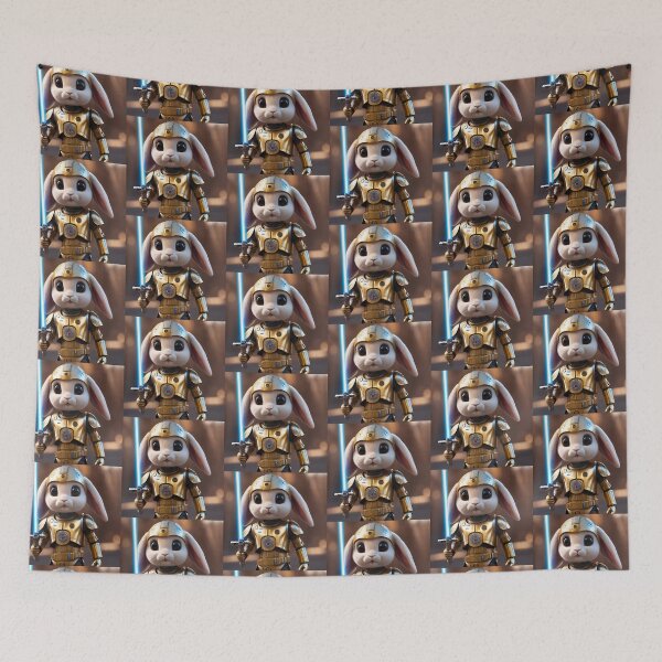 Item preview, Robot Rabbit is training to fight. designed and sold by BotunPeony.