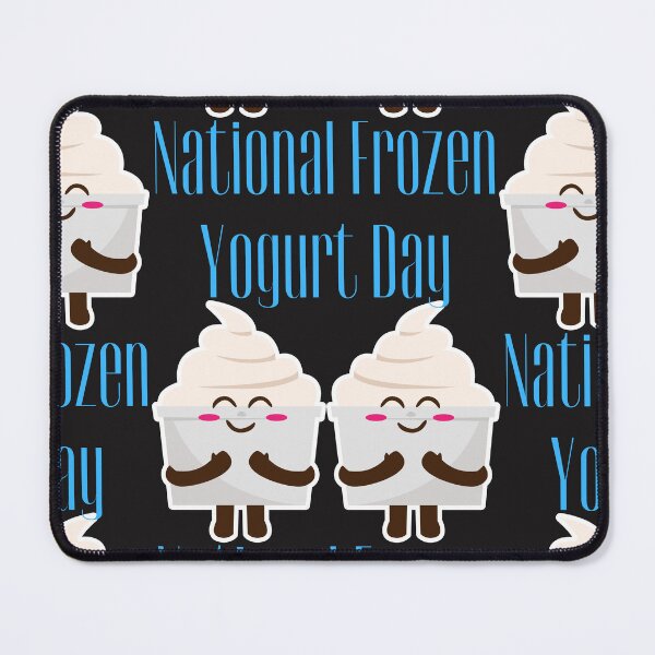 Item preview, National Frozen Yogurt Day designed and sold by Simo0455.
