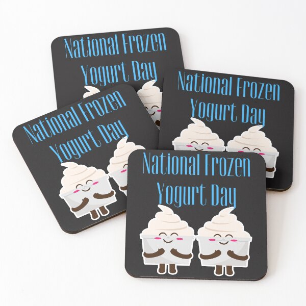 Item preview, National Frozen Yogurt Day designed and sold by Simo0455.