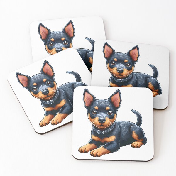 Item preview, Cute Lancashire Heeler Puppy designed and sold by Delamoon.