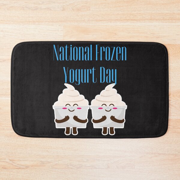 Item preview, National Frozen Yogurt Day designed and sold by Simo0455.