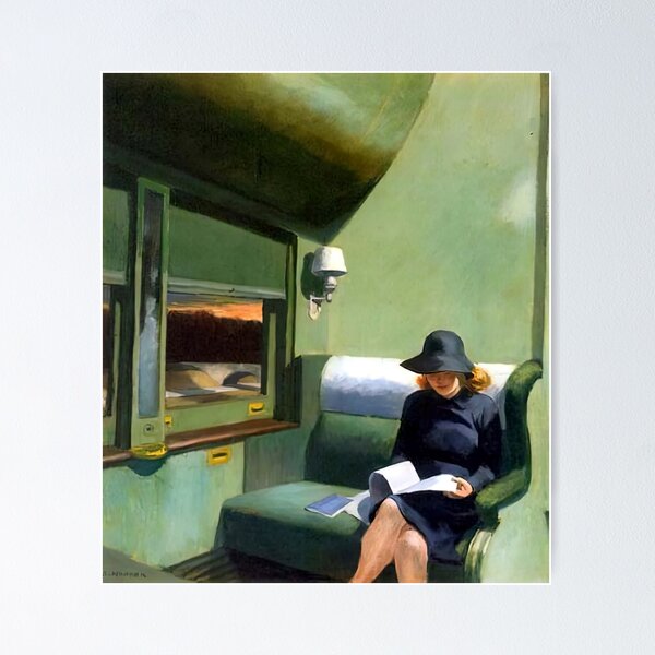 Item preview, compartment c car edward hopper paintings designed and sold by Amy-Hamilton.