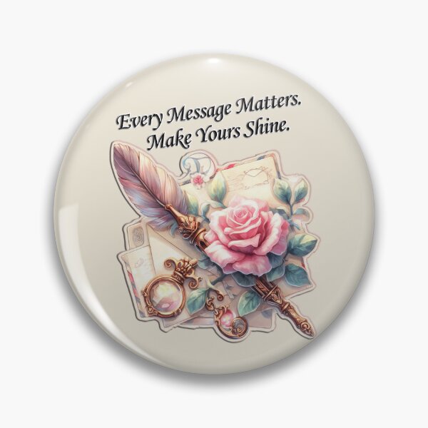 Item preview, Vintage Letter with motivational Quote designed and sold by Witsprings.