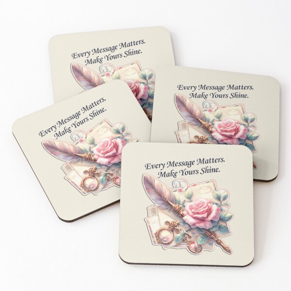 Item preview, Vintage Letter with motivational Quote designed and sold by Witsprings.