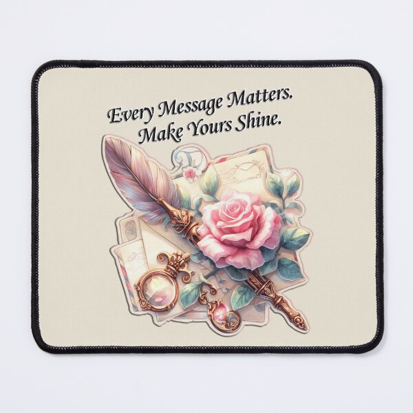 Item preview, Vintage Letter with motivational Quote designed and sold by Witsprings.