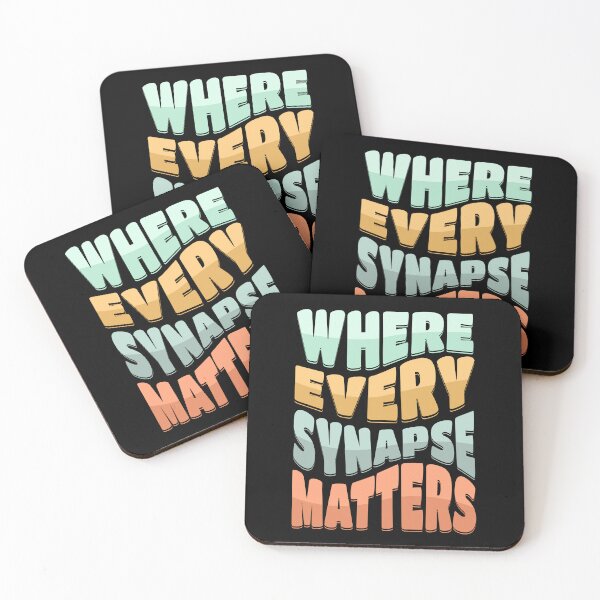Item preview, Where Every Synapse Matters Neuro Icu Nurse Neurology Intensive Care Unit Neuroscience Retro Style designed and sold by HosvPrint .s.