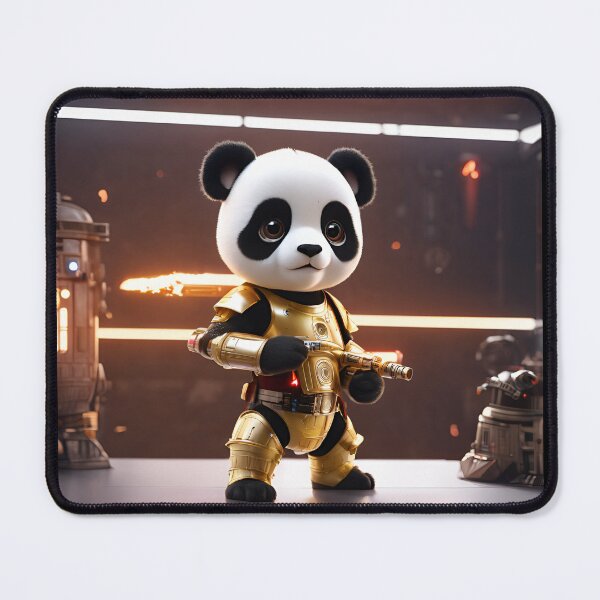 Item preview, Robot Panda is training to fight. designed and sold by BotunPeony.