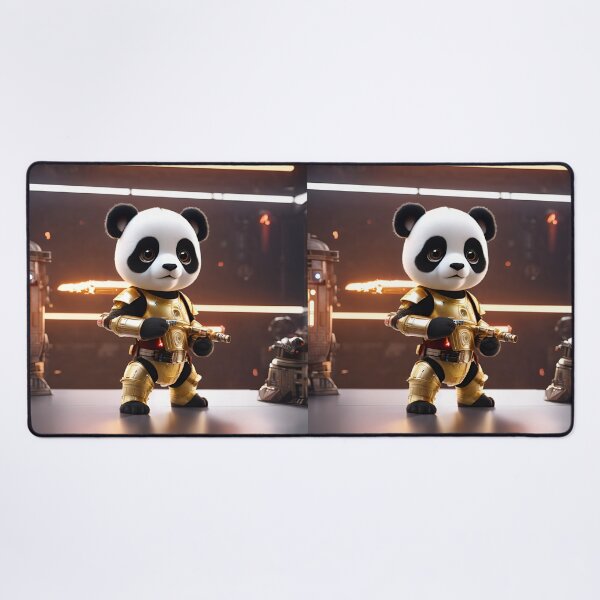Item preview, Robot Panda is training to fight. designed and sold by BotunPeony.