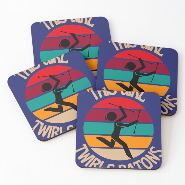 Item preview, Baton Twirling This Girl Twirls Twirler Athlete designed and sold by caloudiaminart.
