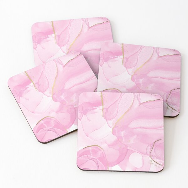 Item preview, Pink alcohol ink marbling designed and sold by Isabelle-T.