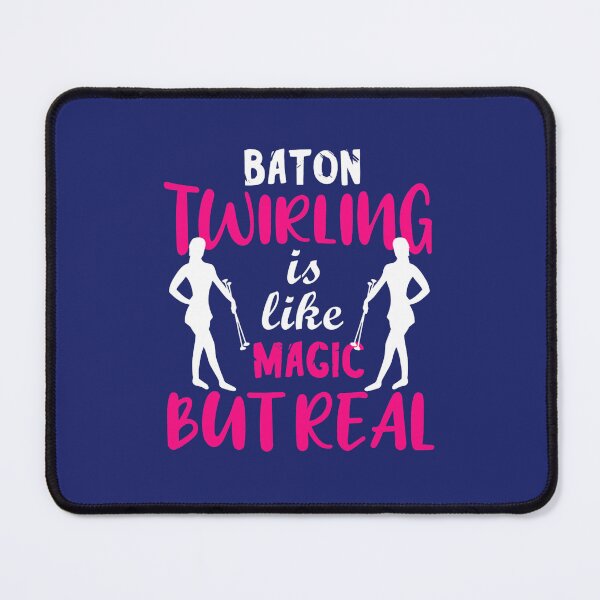 Item preview, Baton Twirling Magic Real Baton Twirler Gymnastic Sport designed and sold by caloudiaminart.