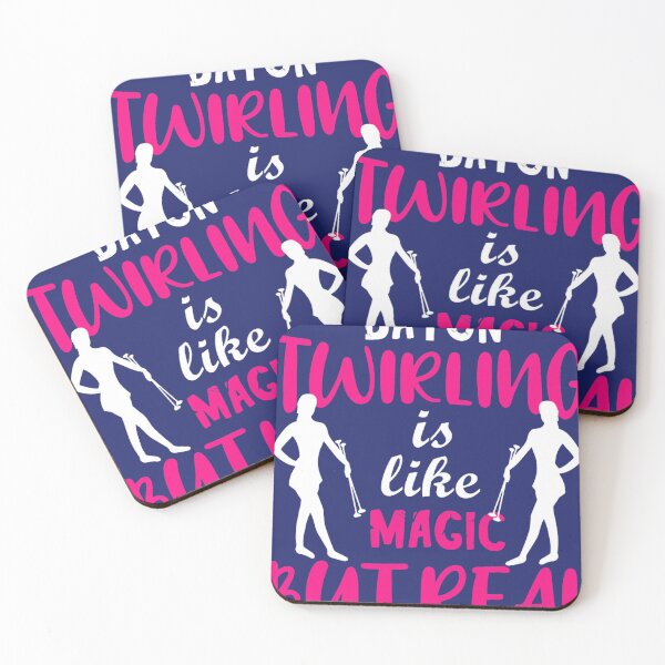 Item preview, Baton Twirling Magic Real Baton Twirler Gymnastic Sport designed and sold by caloudiaminart.