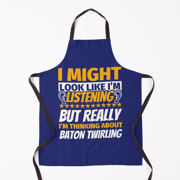 Item preview, Baton twirling Look Like I‘m Listening designed and sold by caloudiaminart.