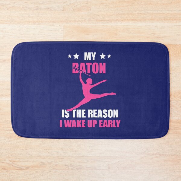 Item preview, Baton Twirling I Wake Up Early Baton Twirler Gymnastic Sport designed and sold by caloudiaminart.