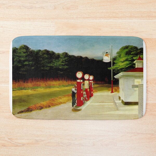 Item preview, gaz station Edward hopper designed and sold by Amy-Hamilton.