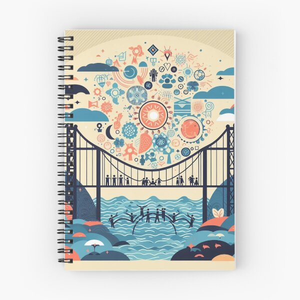 Item preview, Build Bridges, Not Walls designed and sold by MahmodArt.