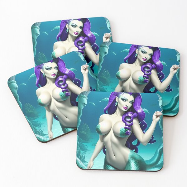 Item preview, Mermaid Medusa designed and sold by MackyD6.