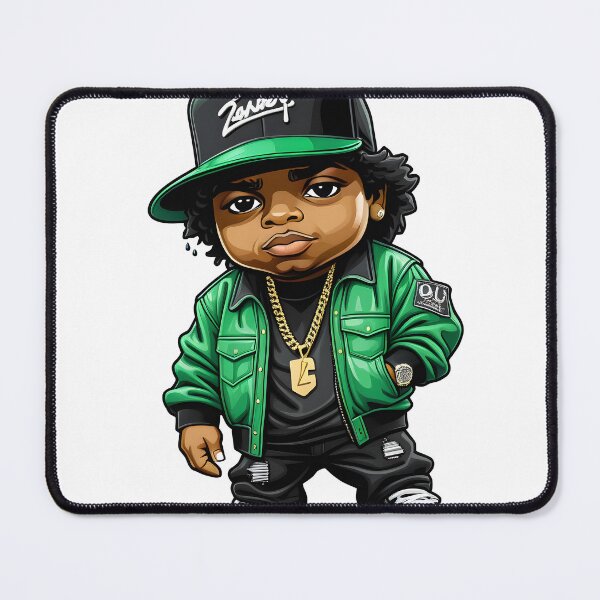 Aperçu de l'œuvre Eazy E, rappeur de NWA créée et vendue par Metaverse8.