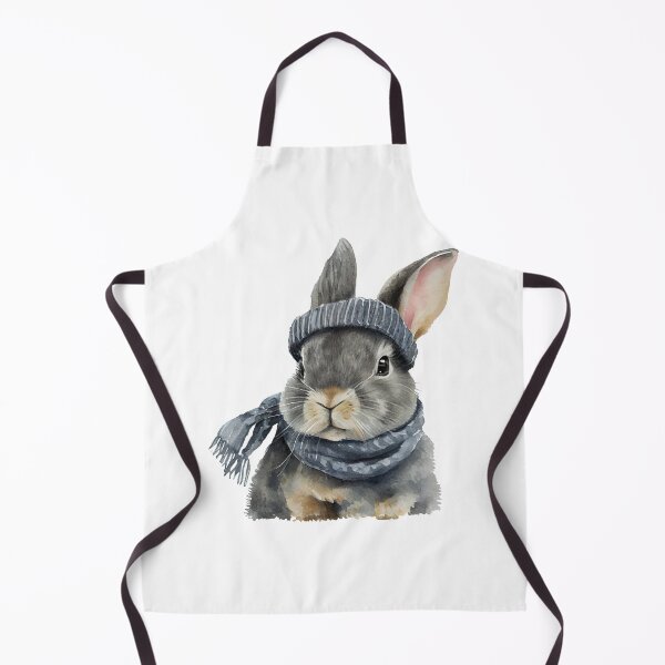 Item preview, Cute Rabbit In Blue Hat designed and sold by LionessLove.