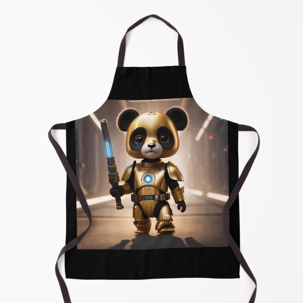 Item preview, Robot Panda is training to fight. designed and sold by BotunPeony.