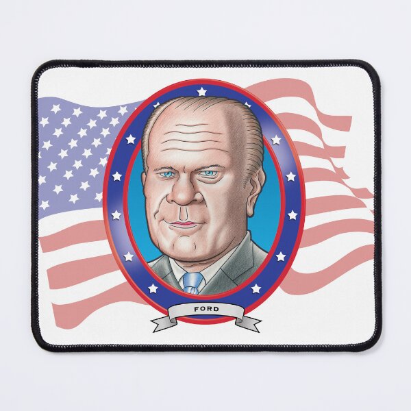 Item preview, Gerald Ford Caricature designed and sold by FunFaces.