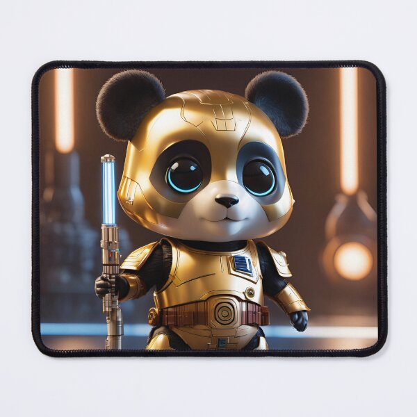 Item preview, Robot Panda is training to fight. designed and sold by BotunPeony.