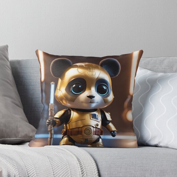 Item preview, Robot Panda is training to fight. designed and sold by BotunPeony.