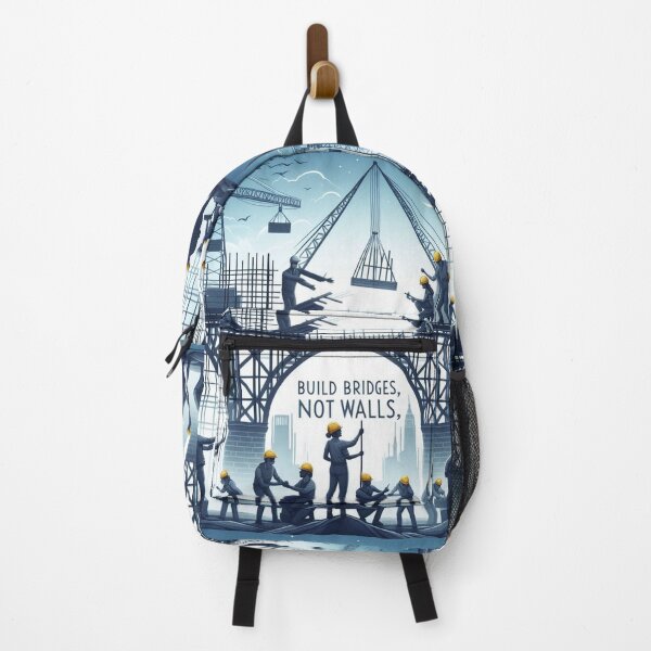 Item preview, Build Bridges, Not Walls designed and sold by MahmodArt.