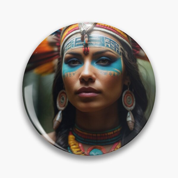 Item preview, Spiritual Guardian | Aztec Warrior Priestess designed and sold by Rothnaric.