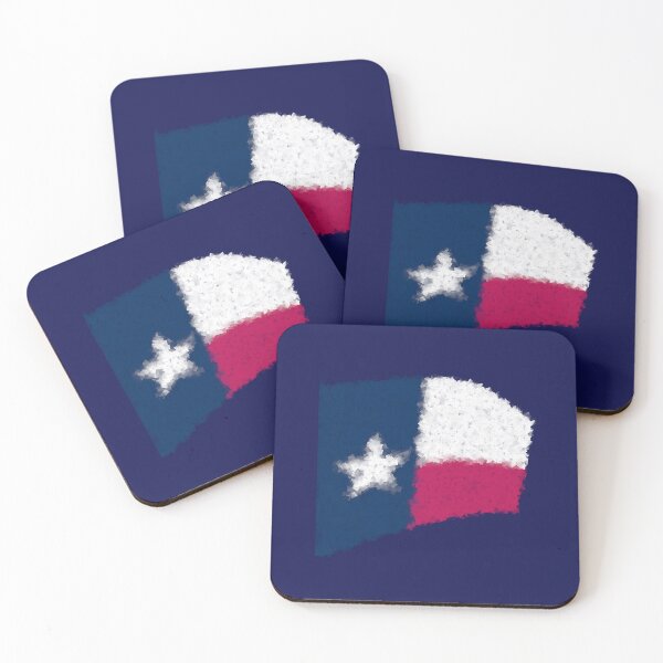 Artikelvorschau, Texas-Flagge - abstraktes Design entworfen und verkauft von lobodelnoir.