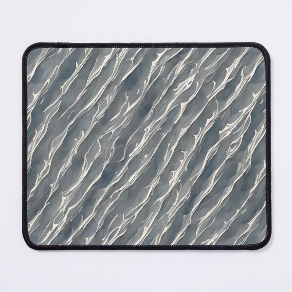 Item preview, Pattern of chrome colored waves designed and sold by CreativeSparkzz.