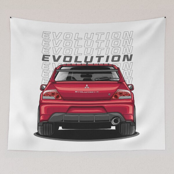 Item preview, Lancer EVO IX GT (Rally Red) designed and sold by JioojiProject.