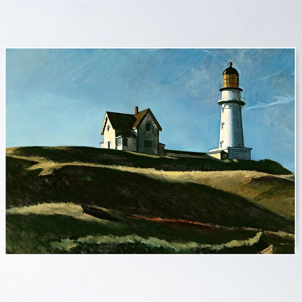 Item preview, lighthouse hill edward hopper paintings designed and sold by Amy-Hamilton.