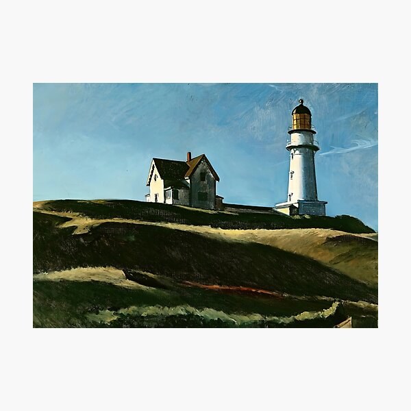 Item preview, lighthouse hill edward hopper paintings designed and sold by Amy-Hamilton.