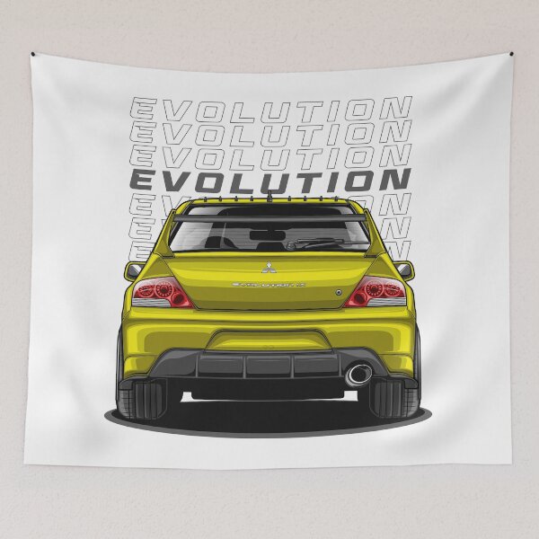 Item preview, Lancer EVO IX GT (Monte Carlo Yellow) designed and sold by JioojiProject.