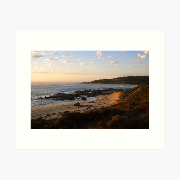 Item preview, Rivermouth beach at sunset designed and sold by georgieboy98.