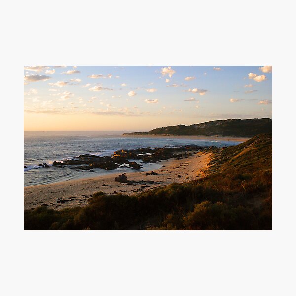 Item preview, Rivermouth beach at sunset designed and sold by georgieboy98.