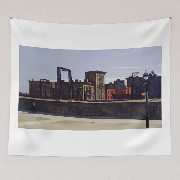 Item preview, manhattan bridge loop edward hopper paintings  designed and sold by Amy-Hamilton.