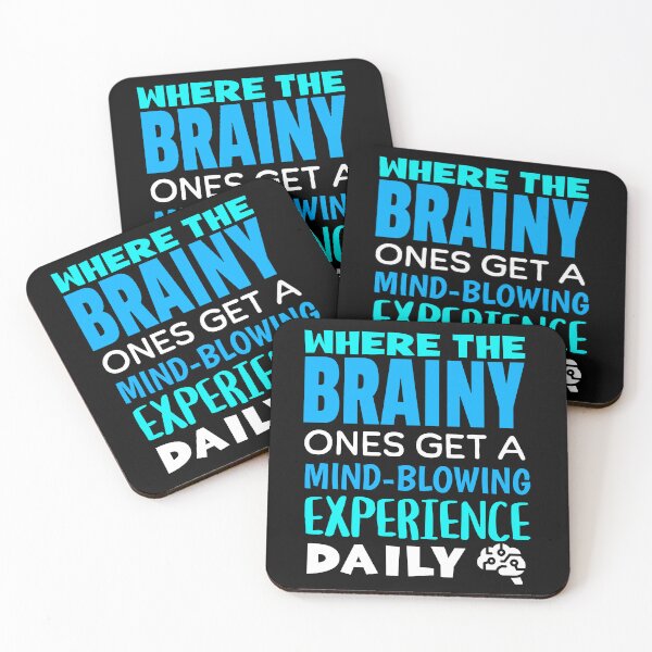 Item preview, Funny Where The Brainy Ones Get A Mind-Blowing Experience Daily Neuro Icu Nurse Neurology Intensive Care Unit Neuroscience  designed and sold by HosvPrint .s.