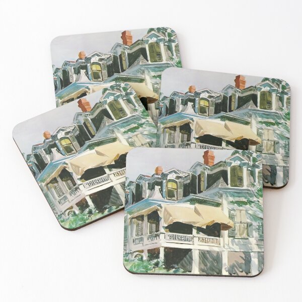 Item preview, mansard roof edward hopper paintings  designed and sold by Amy-Hamilton.
