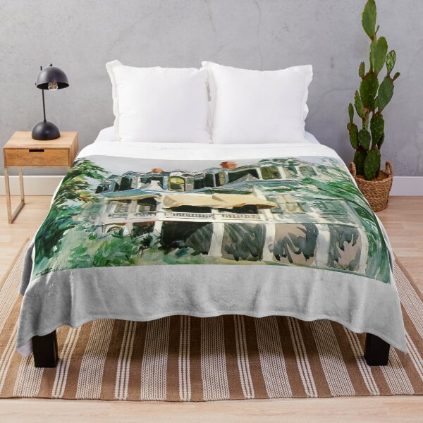Item preview, mansard roof edward hopper paintings designed and sold by Amy-Hamilton.