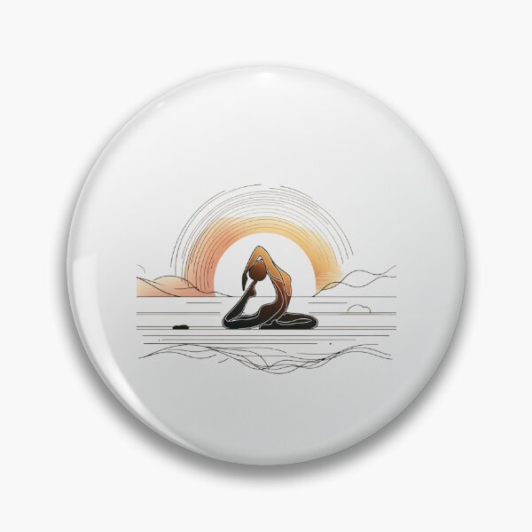 Item preview, Sunrise Serenity - Yoga's Quietude designed and sold by figouraArtstic.