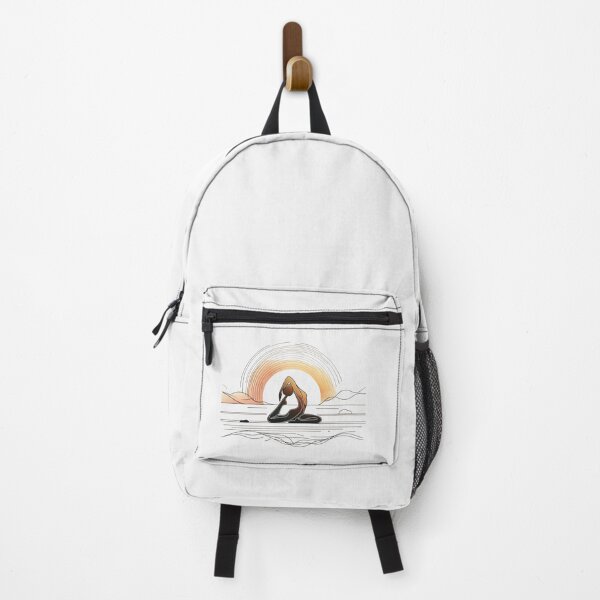 Item preview, Sunrise Serenity - Yoga's Quietude designed and sold by figouraArtstic.