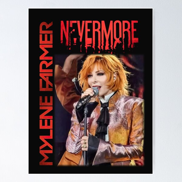 Item preview, Mylene Farmer Nevermore Tour 2023 2024 designed and sold by MusicVibesTee.