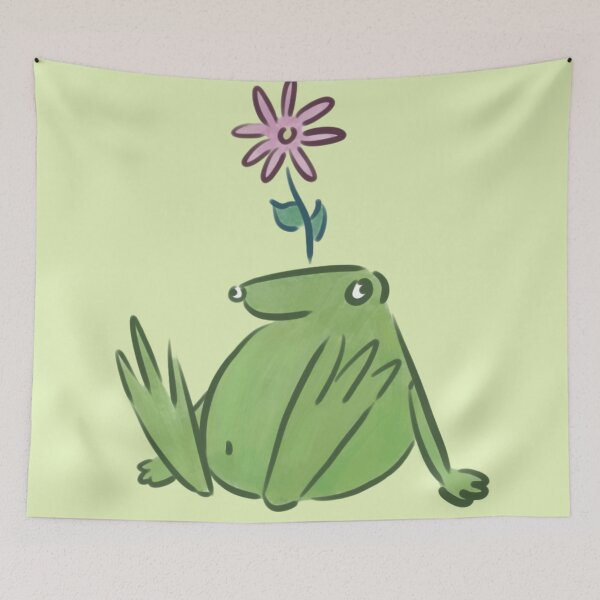 Item preview, Flower Frog designed and sold by OrangesAndFun.