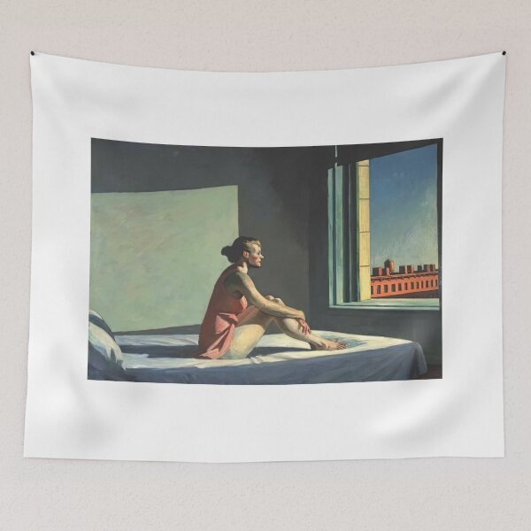 Item preview, morning sun edward hopper pantings  designed and sold by Amy-Hamilton.