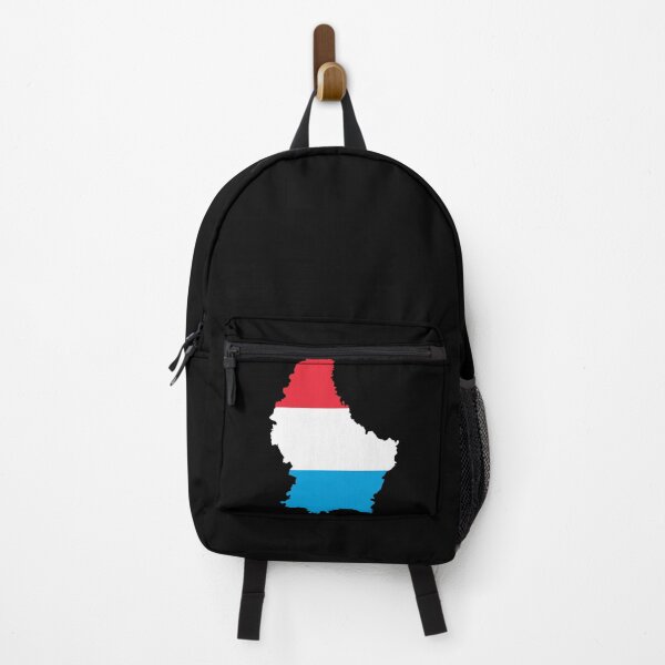 Item preview, Flag Map of Luxembourg designed and sold by feether-store.