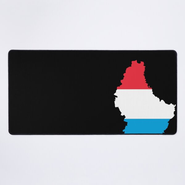 Artikel-Vorschau von Flaggenkarte von Luxemburg, designt und verkauft von feether-store.