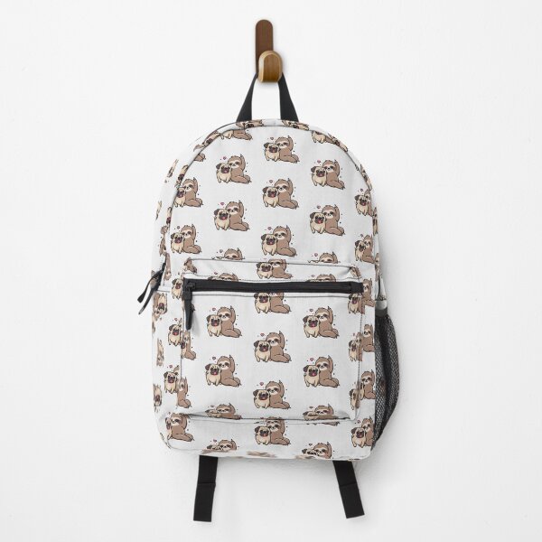 Item preview, Cute Sloth and Pug Friendship for Animal Lover designed and sold by Laugh-Lines.